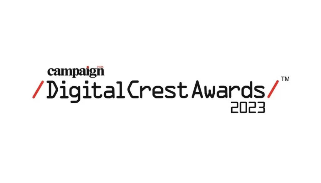 Campaign India Digital Crest Awards 2023 logo